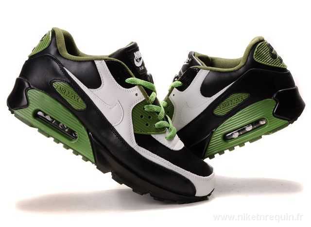 Noir Vert Nike Air Max 90 Chaussures